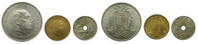 ESPAÑA / SPAIN. Estado Español. Serie Completa E-51 1957. 50 céntimos, 1 y 5 pesetas. (HG357-358-359).
sc