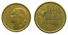 FRANCIA / FRANCE. 1950. París. 10 francos. (KM#915.1)(KM#E91) ESSAI
ebc