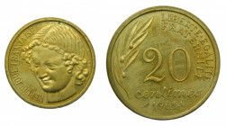 FRANCIA / FRANCE. 1961. 20 céntimos. ESSAI. 
sc