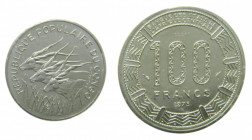 CONGO. 1975. 100 Francos. ESSAI. (KM#E3). Cu-Ni.
sc