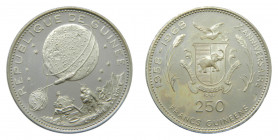 GUINEA. 1969. 250 francos. (KM#12). Ar.
sc-