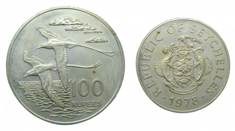 SEYCHELLES. 1978. 100 Rupias. (KM#40). Ar.
sc