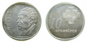 BRASIL / BRAZIL . 1975. 10 cruzeiros. (KM#588). Ar. 
ebc+