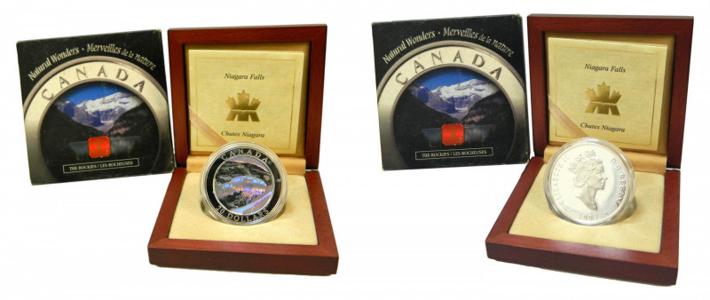 CANADA. Isabel II. 2003. 20 dólares. (KM#482). Niagara Hologram. Caja y certific...