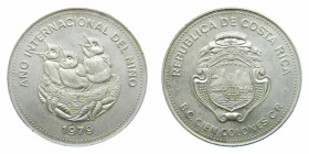 COSTA RICA. 1979. 100 colones. (KM#206). Ar. Año internacional del Niño.
sc