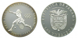 PANAMA. 1988. Balboa. Ar .Tenis. Muy escasa.
proof