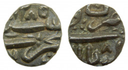 INDIA - BHOPAL. AH1285 (8). (1868). 1/4 rupee. (Y#8). 
ebc+