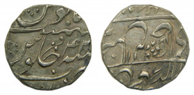 INDIA - GWALIOR. Shah Alam II. AH1214 (1799) (42) 1 rupee. (KM57.2). 
mbc+