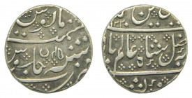 INDIA FRANCESA - ARCOT / FRENCH INDIA - ARCOT. 1220 AH (1806 AD). Año 45. Rupia (km#15). Ar.
ebc