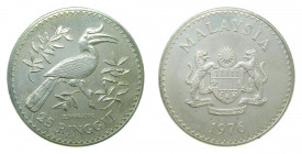 MALASIA / MALAYSIA. 1976. 25 ringgit. (KM#20). Ar.
sc