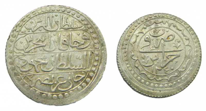 ARGELIA / ALGERIA - OTTOMAN. Mahmud II. 1240 H. Budju. (KM#68). Ar. Ligeramente ...