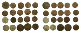 ARABIA SAUDITA - HEJAZ / SAUDI ARABIA. Lote de 20 monedas a clasificar de 1 y 1/2 Piastra.
bc