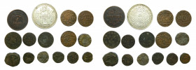 INDIA - ESTADOS INDIOS / INDIAN STATES. Lote de 15 monedas a clasificar. Diversos siglos. 1 de plata
mbc