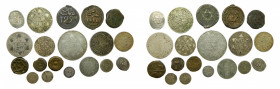 MARRUECOS / MOROCCO. Lote de 19 monedas. Siglo XIX. La mayoría en plata. 
mbc-