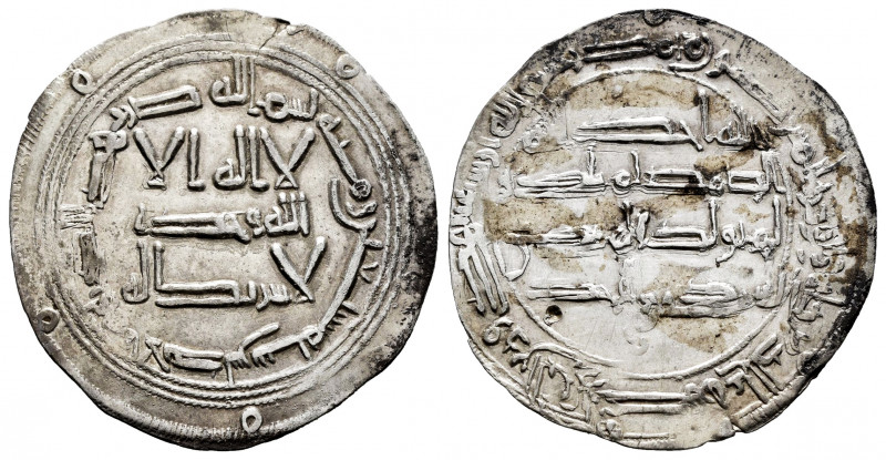 Independent Emirate. Abd Al-Rahman I. Dirham. 170 H. Al-Andalus. (Vives-78). (Mi...