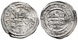 Caliphate of Cordoba. Hisham II. Dirham. 379 H. Al-Andalus. (Vives-510). Ag. 3,70 g. Citing `Amir in IIA. Choice VF. Est...50,00. 

Spanish Descript...