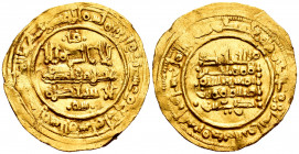 Kingdom of Taifas. Yahya Ibn Alí Al-Mutali (Hammudids). Dinar. 421 H. Madinat Sabta (Ceuta). (Vives-779). Au. 4,75 g. Choice VF. Est...1100,00. 

Sp...