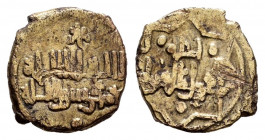 Kingdom of Taifas. Anonymous. fractional Dinar. Taifa of Valencia. Au. 0,72 g. Codera and Zaidin (1897) 1047 bis; Ibrahim, Cantó (2003) Supplement to ...