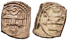 Kingdom of Taifas. Abd Al-Malik, Al Muzaffar. fractional Dinar. 435-467 H. Taifa of Valencia. (Vives-1078). (Prieto-165). Au. 0,78 g. VF/Almost VF. Es...