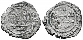 Kingdom of Taifas. Yahya Al-Ma´mun. Dirham. 461 H. Balansiya (Valencia). Taifa of Toledo and Valencia. (Vives-1106). (Prieto-342b). Ve. 3,02 g. Minted...