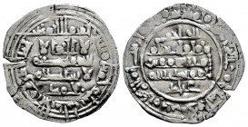 Kingdom of Taifas. Abbad ibn Muhammad, Al-Mutadid (Abbadids). Dirham. 435 H. Al-Andalus. Taifa of Sevilla. (Vives-882). (Prieto-395). Ag. 2,66 g. Good...