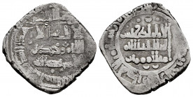 Kingdom of Taifas. Badis Ibn Habbus al-Muzaffar (Zirids). Dirham. 429-465 H. Madinat Gharnata (Granada). Taifa of Granada. (Vives-852). (Prieto-111f)....
