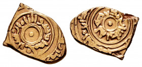 Kingdom of Taifas. Badis Ibn Habbus al-Muzaffar (Zirids). fractional Dinar. 429-465 H. Madinat Gharnata (Granada). (Prieto-Suplemento nº65). Au. 1,39 ...