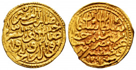 Other Islamic coins. Sulayman I Qanuni ('the Lawgiver'), AH 926-974. Sultani. 926 H. Constantinople. Ottoman Empire. (Album-1317). Au. 3,37 g. Scratch...