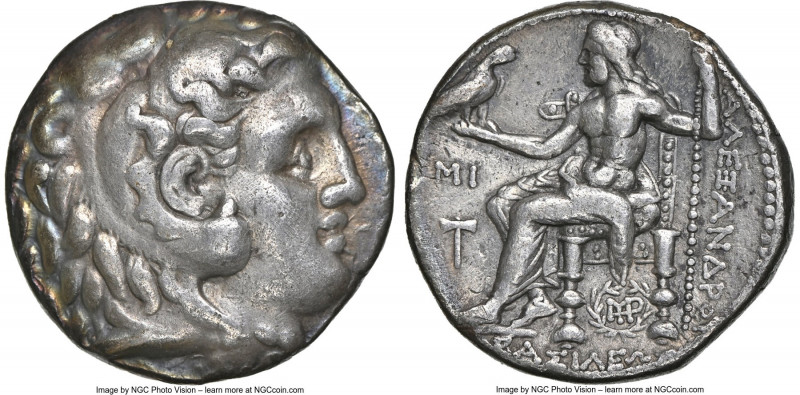 MACEDONIAN KINGDOM. Alexander III the Great (336-323 BC). AR tetradrachm (24mm, ...
