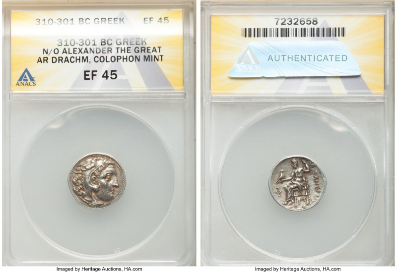 MACEDONIAN KINGDOM. Alexander III the Great (336-323 BC). AR drachm (17mm, 12h)....