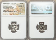 MACEDONIAN KINGDOM. Alexander III the Great (336-323 BC). AR drachm (17mm, 4.20 gm, 11h). NGC Choice VF 4/5 - 3/5. Early posthumous issue of Abydus (?...