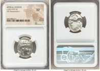 ATTICA. Athens. Ca. 393-294 BC. AR tetradrachm (24mm, 8h). NGC XF. Late mass coinage issue. Head of Athena with eye in true profile right, wearing cre...