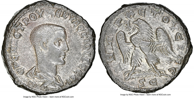 SYRIA. Antioch. Herennius Etruscus (AD 251). BI tetradrachm (25mm, 16.28 gm, 6h)...