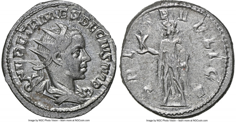 Herennius Etruscus, as Caesar (AD 250-251). AR antoninianus (22mm, 4.06 gm, 1h) ...