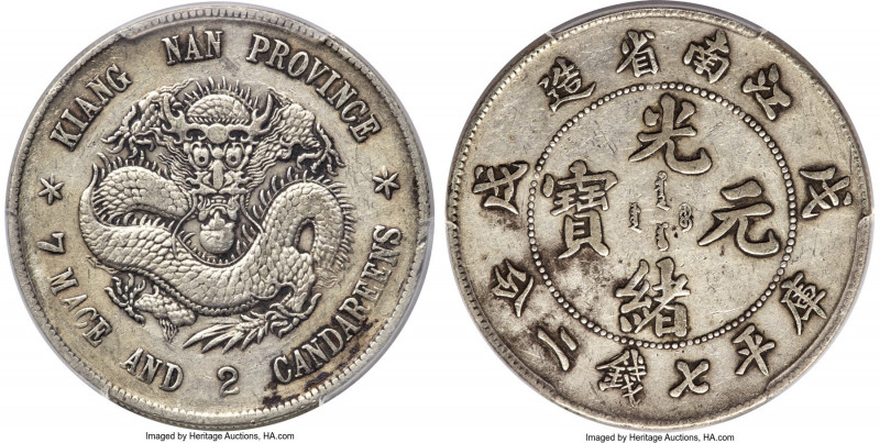 Kiangnan. Kuang-hsü Dollar CD 1898 XF40 PCGS, Nanking mint, KM-Y145a.2, L&M-217 ...