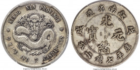 Kiangnan. Kuang-hsü Dollar CD 1898 XF40 PCGS, Nanking mint, KM-Y145a.2, L&M-217 var. (there, with raised eyeballs), Kann-71b, Chang-CH66 var. (there, ...