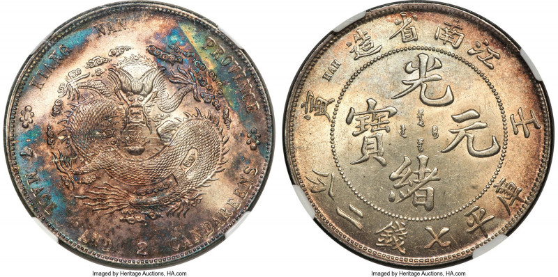 Kiangnan. Kuang-hsü Dollar CD 1902 MS64 NGC, Nanking mint, KM-Y145a.8, L&M-247, ...