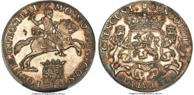 Utrecht. Provincial 1/2 Ducaton 1793 MS64 PCGS, KM115.1, Delm-1055. Razor sharp to the contours of the devices, while glassy luster sparkles across su...