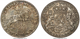 Utrecht. Provincial Ducaton (Silver Rider) 1765 AU58 NGC, KM92.1, Dav-1832. A well-kept survivor boasting deep obsidian-toned surfaces and a striking ...