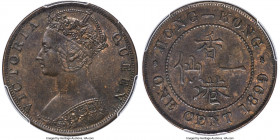 British Colony. Victoria 3-Piece Lot of Certified Cents PCGS, 1) Cent 1875 - XF45, KM4.1 2) Cent 1876 - AU55, KM4.1 3) Cent 1899 - AU55, KM4.3 An affo...
