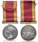 British Colony. Victoria silver "First Opium War" Medal 1842 VF (Damage), Barac-72. By W. Wyon. Struck to honor those involved in the First Opium War,...