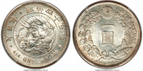 Meiji Yen Year 45 (1912) MS62 PCGS, KM-YA25.3, JNDA 01-10A. A boldly struck offering expressing a hint of dusty tone over radiant surfaces.

HID0980...