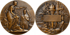 FRANCE. University of Paris Bronze Award Medal, ND (ca. 1901). Paris Mint. GEM UNCIRCULATED.

Maier-154. Diameter: 68mm; Weight: 140.89 gms. By F.-C...