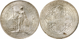 GREAT BRITAIN. Trade Dollar, 1902-C. Calcutta Mint. PCGS MS-62.

KM-T5; Mars-BTD1; Prid-14. A radiant and fully blazing specimen, offering robust ey...