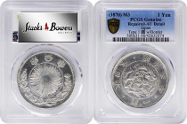 JAPAN. Yen, Year 3 (1870). Osaka Mint. Mutsuhito (Meiji). PCGS Genuine--Repaired, AU Details.

KM-Y-5.1; JNDA-01-9; JC-09-9-1. Variety with border a...