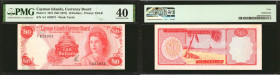 CAYMAN ISLANDS. Cayman Islands Currency Board. 10 Dollars, 1971 (ND 1972). P-3. PMG Extremely Fine 40.

Estimate: $48 - $80