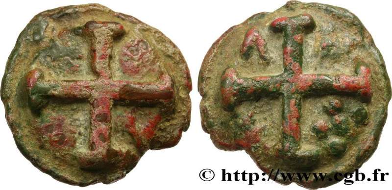 APULIA - LUCERIA
Type : Quincunx coulé 
Date : c. 217-212 AC. 
Mint name / Town ...