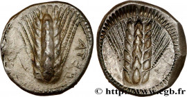 LUCANIA - METAPONTUM
Type : Nomos, statère ou tridrachme 
Date : c. 510-470 AC. 
Mint name / Town : Lucanie, Métaponte 
Metal : silver 
Diameter : 20 ...