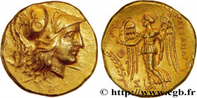 MACEDONIA - MACEDONIAN KINGDOM - ALEXANDER III THE GREAT
Type : Statère d'or 
Date : c. 325-324 AC. 
Mint name / Town : Sidon, Phénicie 
Metal : gold ...