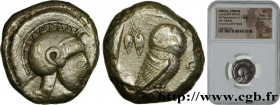 ATTICA - ATHENS
Type : Tétradrachme 
Date : c. 500-480 AC. 
Mint name / Town : Athènes 
Metal : silver 
Diameter : 21  mm
Orientation dies : 7  h.
Wei...